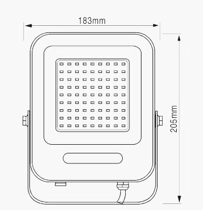 LED FLD-S-50W-1